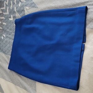 J. Crew Classic Blue Pencil Skirt